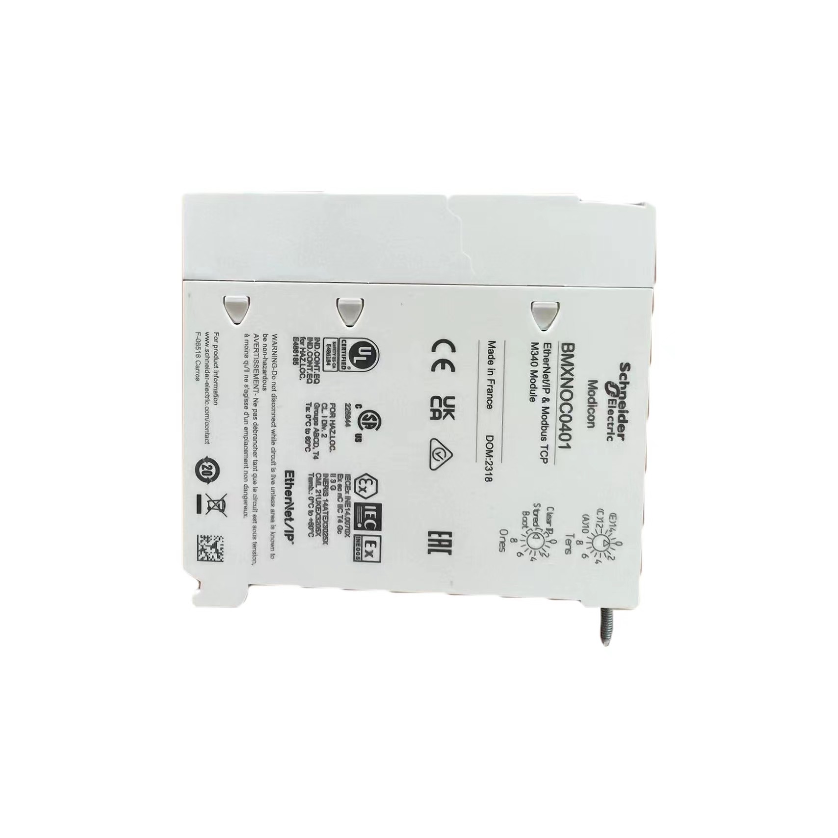 BMXNOC0401 Industrial controls network module Modicon M340 PLC ...