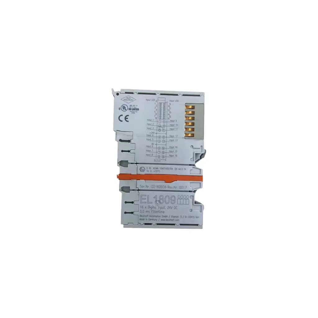 EL1809 EtherCAT terminal module 16 channels digital input Filter 3 ms ...