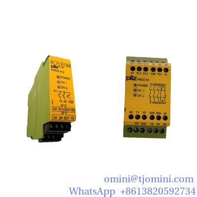 710002 Safety relay (standalone) Inputs evaluating sensors | Pilz of F ...